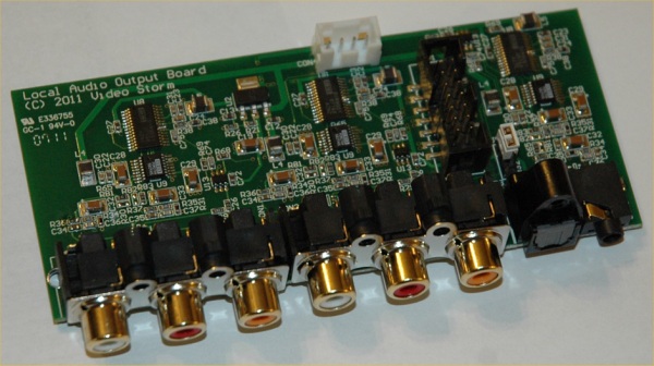 TMXAB: TMX local audio output board